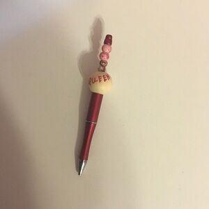 Red Beaded Accessory